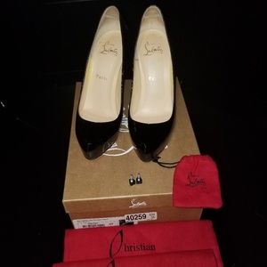 Christian Louboutin Rolando 120 Patten Black